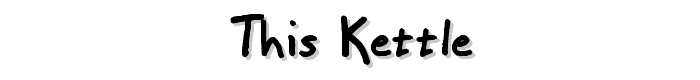 this kettle font